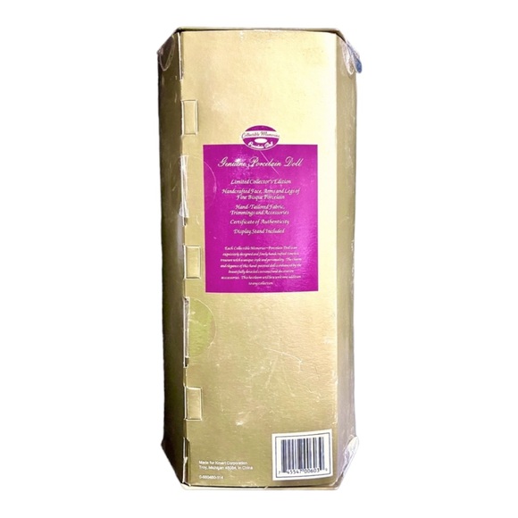 Libby Collectible Memories Genuine porcelain Doll Limited Collector's Edition - Picture 2 of 3